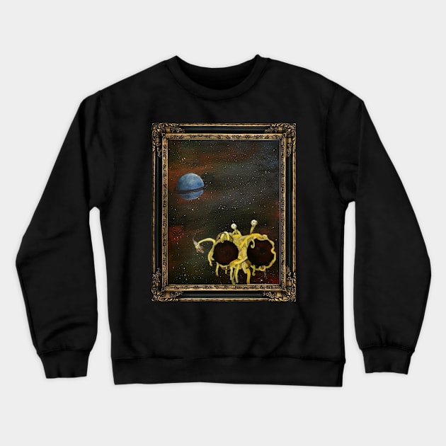 FSM and the Space Faring Infidels, Baroque Crewneck Sweatshirt by Eelkonio